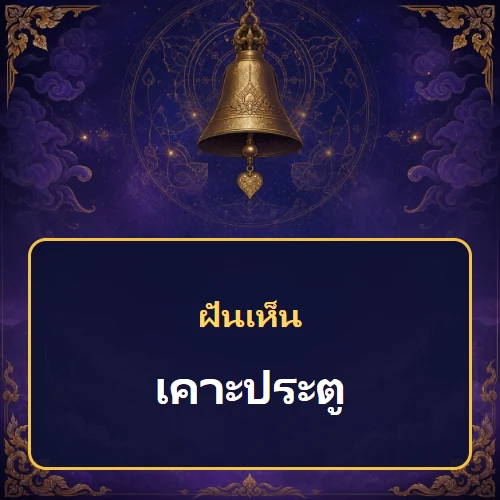 ฝันเห็นเคาะประตู หมายถึงอะไร เลขเด็ดและคำทำนายความฝัน