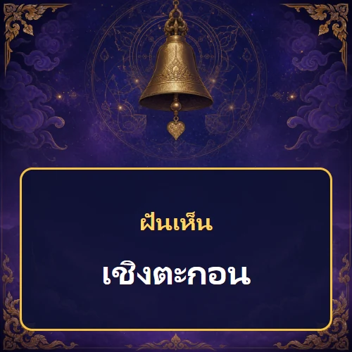 ฝันเห็นเชิงตะกอน หมายถึงอะไร เลขเด็ดและคำทำนายความฝัน