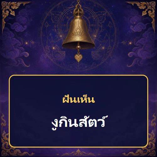 ฝันเห็นงูกินสัตว์ หมายถึงอะไร เลขเด็ดและคำทำนายความฝัน