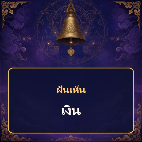 ฝันเห็นเงิน หมายถึงอะไร เลขเด็ดและคำทำนายความฝัน