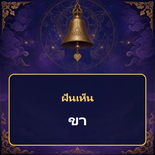 ฝันเห็นขา หมายถึงอะไร เลขเด็ดและคำทำนายความฝัน