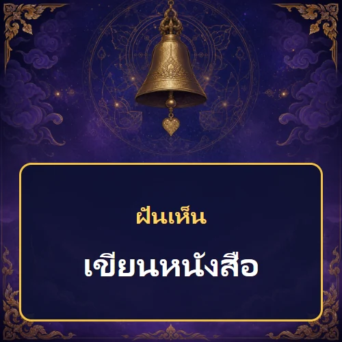 ฝันเห็นเขียนหนังสือ หมายถึงอะไร เลขเด็ดและคำทำนายความฝัน