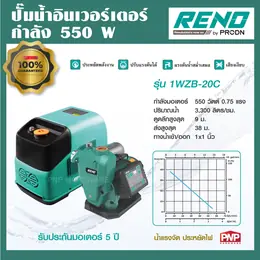 Reno Inverter Water Pump 550W Saves More Than 40% More Energy Than General...