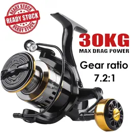 COD รอกตกปลารอกสปินนิ่ง รอกเบ็ดตกปลารอกเบอร์500mini-7000 gear ratio 7.2:1...