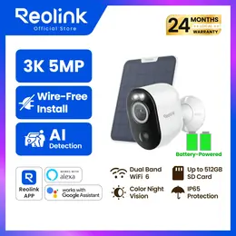 Reolink Argus 3 Pro+Solar Panel | Wi-Fi 5Mp Wireless Cctv Camera | Solar...