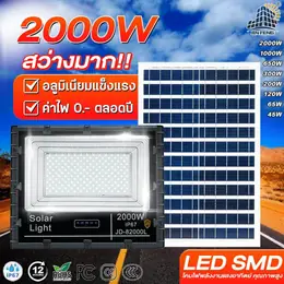 Jd-2000W 2000W Solar Cell Light, Aluminum Shell, Jd Solar Light Led, New...