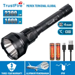 Trustfire T70 Hunting Flashlight 18650 2300lm LED Torch Ultra Powerful...