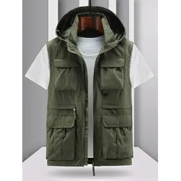 CHAFEI | Multi-Pocket Tactical Camo Vest for Men Outdoor Fishing...