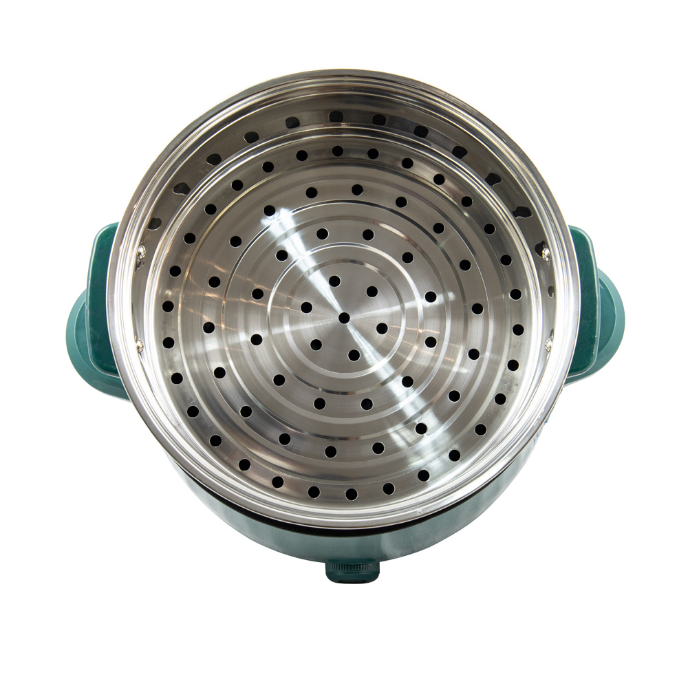 หม้อนึ่งข้าวเหนียว PQS สไลด์ข้าวเหนียวสุกนุ่มโชว์ตุ๋นอุ่นนึ่งอาหาร