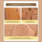 กระเป๋าเป้ Capybara สวมหลังเด็ก มุมด้านข้างโชว์ลุกลายการ์ตูนปกป้องกระดูกสันหลัง