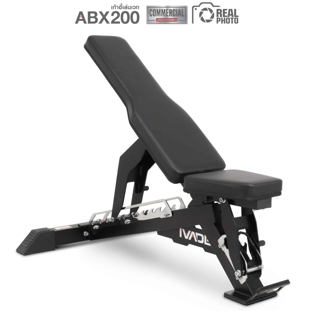 เก้าอี้ IVADE ABX200 ใกล้ชิดเผยเบาะหนา 3 นิ้วและกรอบกั้นปลอดภัย