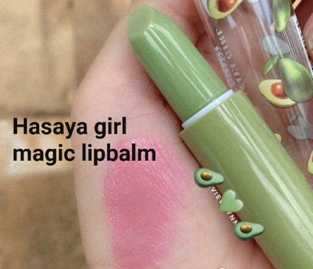 ลิปบาล์ม Hasaya Girl สไลด์ปากก่อน-หลัง โชว์เปลี่ยนสีชมพูนุ่มชุ่มทั้งวัน