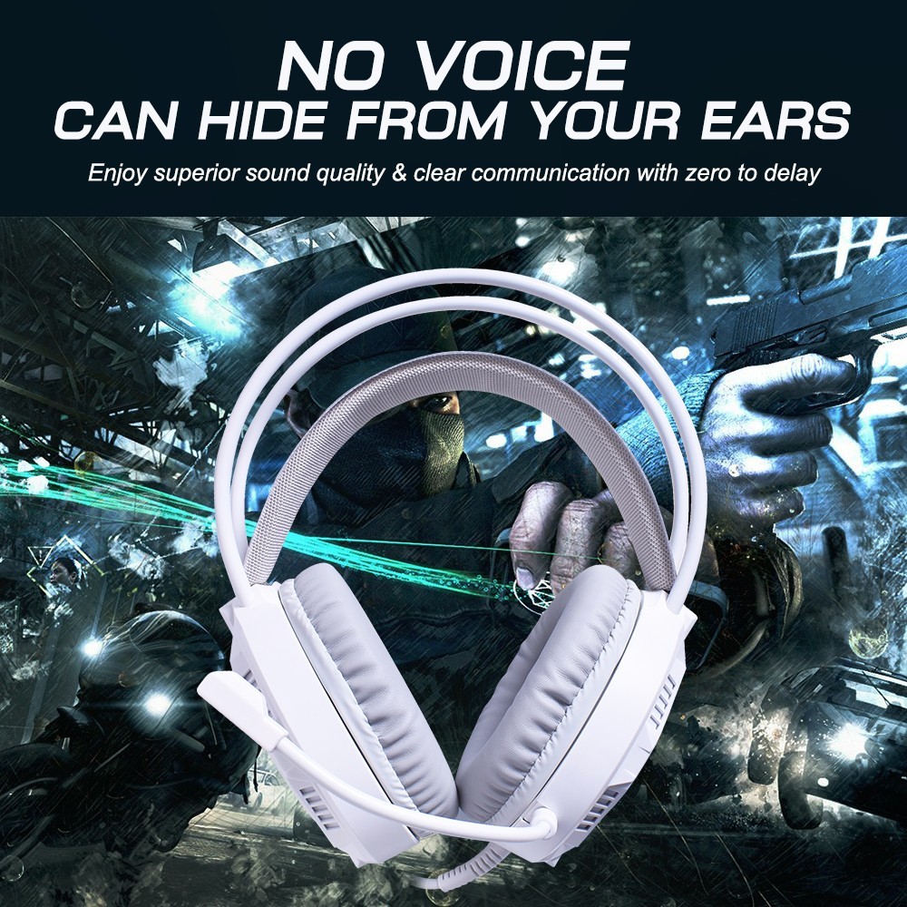 หูฟังเกมมิง OKER G225 สไลด์เกมโชว์เสียงสเตอริโอทั้งวัน