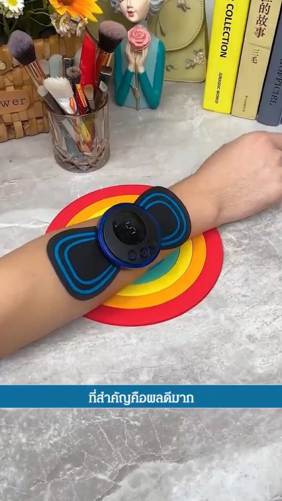 เครื่องนวดคอ ใกล้ชิดเผยหน้าจอ 19 ระดับและหัวนวด