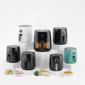 หม้อทอดไร้น้ำมันยี่ห้อไหนดี ปี 2568? รีวิวรุ่นใหม่ล่าสุด ใช้ดี กรอบอร่อย ราคาคุ้มค่า ลดน้ำมัน 90% อัปเดตเทรนด์สุดฮิต พร้อมแนะนำแบรนด์เด็ดที่คุณต้องลอง